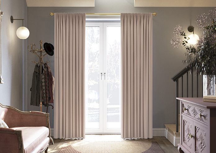 Norleigh, Blush - Made to Measure Curtains - Image 3